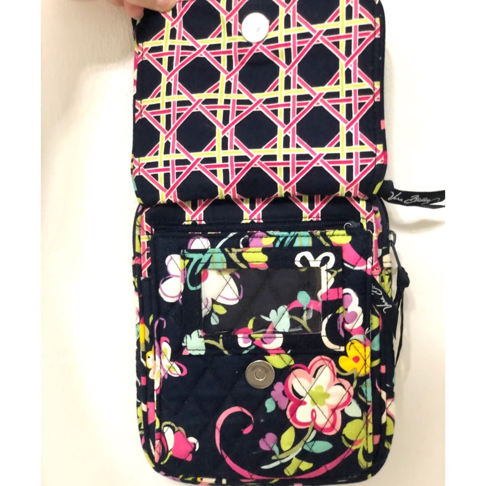 Vera Bradley small navy crossbody purse - Picture 4 of 4